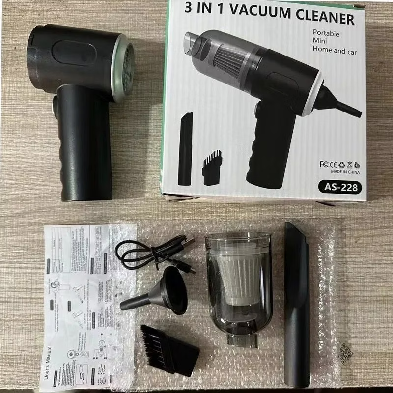 Mini Aspirador 3 en 1 Multifuncional