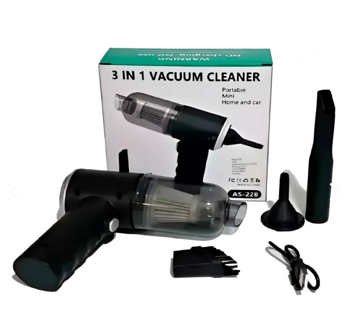 Mini Aspirador 3 en 1 Multifuncional